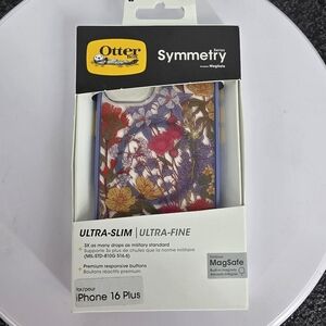 OtterBox Symmetry Series iPhone 16 Plus Case - Floral MagSafe Gabrielle Neil
